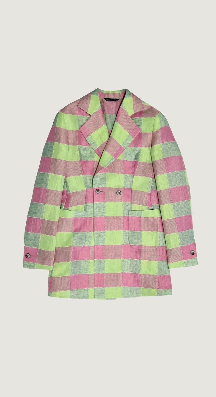 GIACCA QUADRI MULTICOLOR