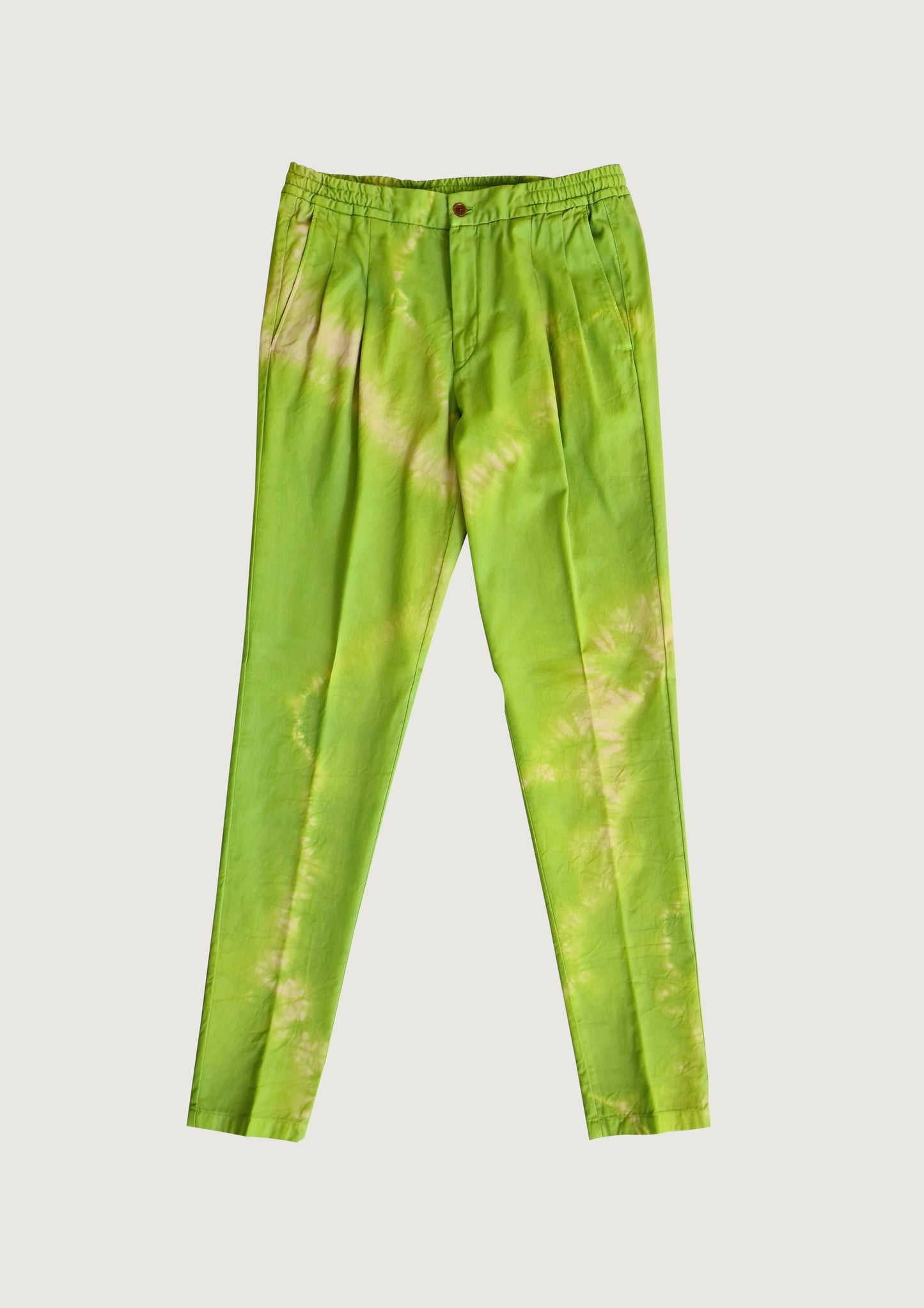 Pantalone Uomo green tye-die