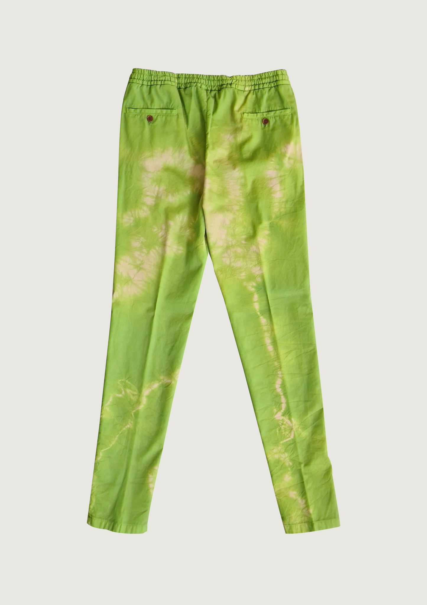 Pantalone Uomo green tye-die